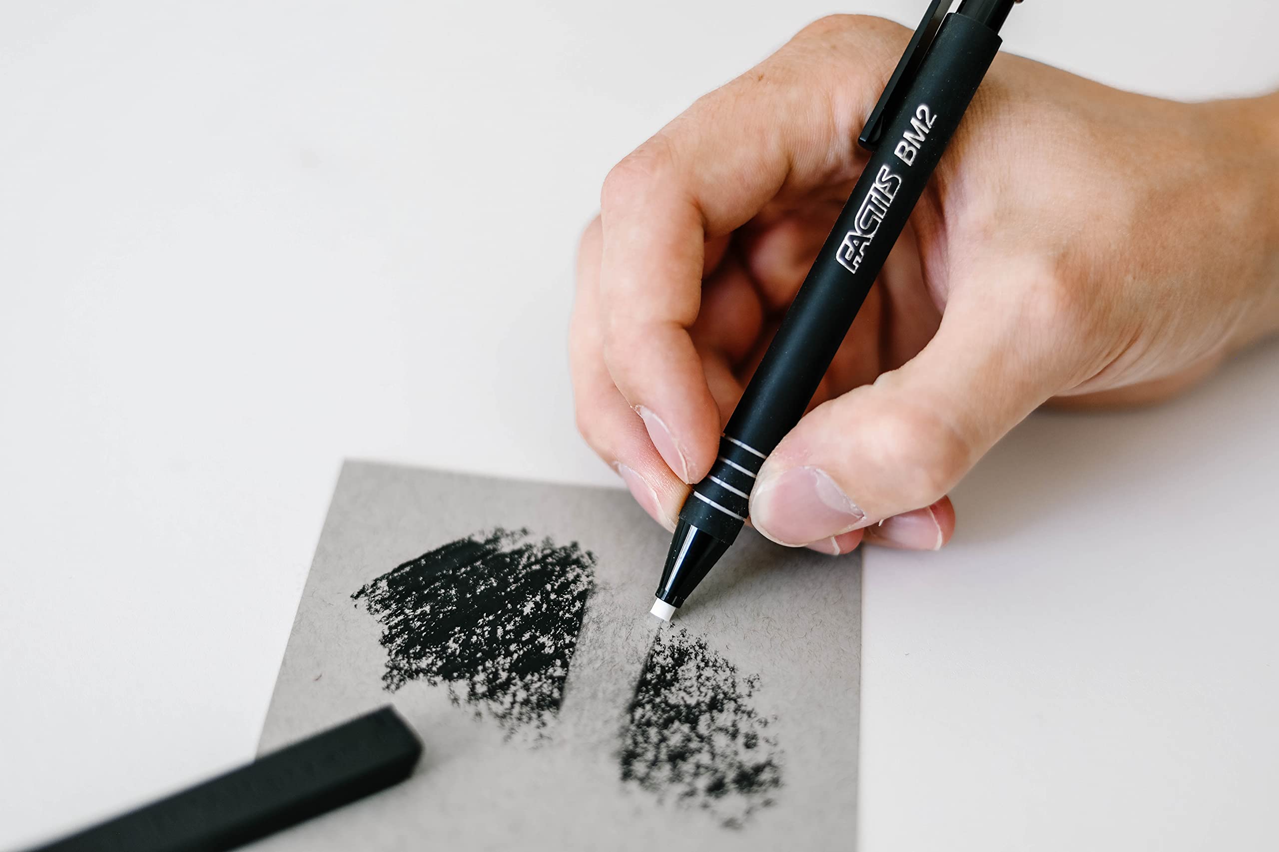 Amazon | General Pencil Factis Pen Style Eraser Carded, White